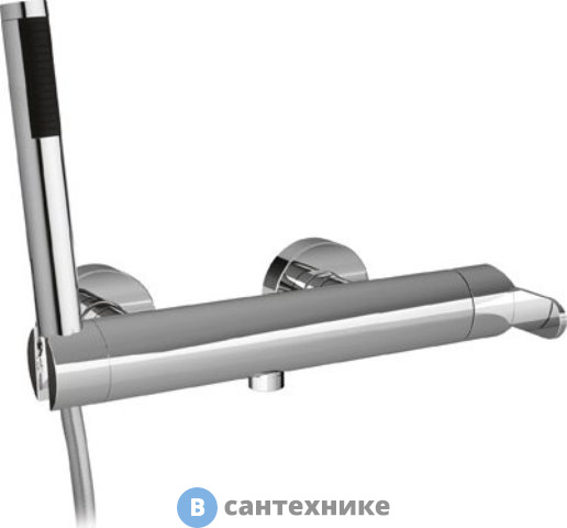 Смеситель Cezares GARDA-DDM-01-Cr для душа однорычажный с ручным душем, хром