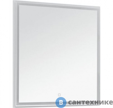картинка Зеркало Aquanet Nova Lite 75 цв.бел. глянец (242271)