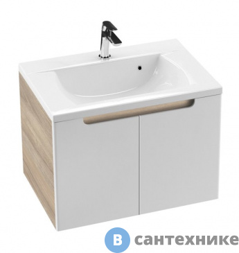 картинка Тумба под раковину Ravak SDD Classic 800 латте/белый (X000001095)