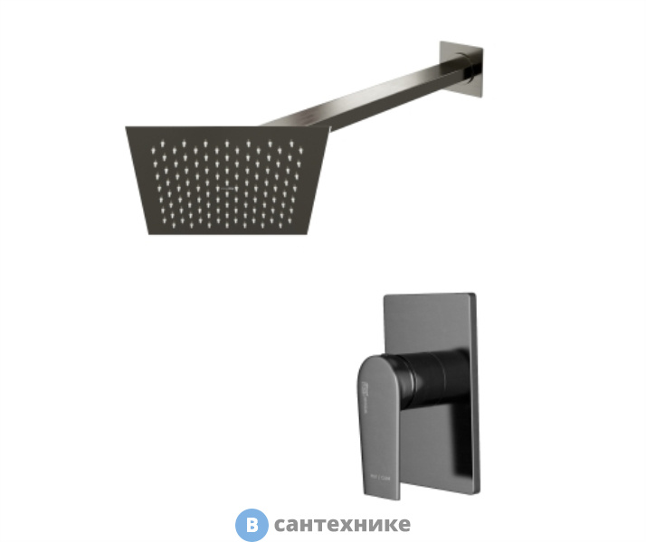 Душевая система WasserKRAFT A84182 для душа с верхней душевой насадкой