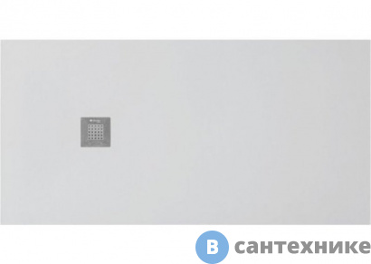 картинка Душевой поддон Hidronatur ATS-160x80U-W Pleasure 1600х800х30мм слив крышка белый камень