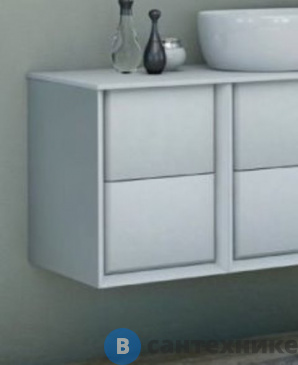 картинка Шкафчик Cezares BELLAGIO 54717 подвесной Bianco Opaco (35x46x48)