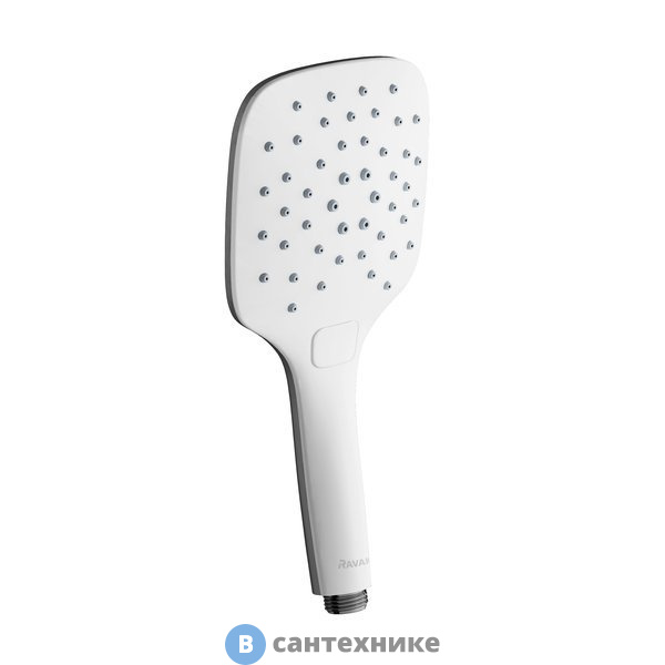 Лейка для душа Ravak Air 958.10 3 функции диаметр 120 мм белая (X07P349)