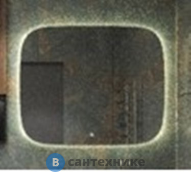 Зеркало Art & MAX Forli 1000х800 с подсветкой (AM-For-1000-800-DS-F)