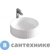 Раковина Artceram MILLERIGHE накладная 44 см, без отв под смеситель, без слив перелива, белый (OSL010 01 00)