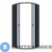 картинка Душевое ограждение Niagara Eco NG-1003-14T (80х80х190) четверть круга, раздвижное, черный, стекло тонированное