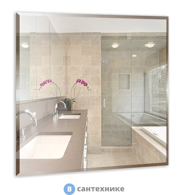 Зеркало Loranto Квадрат 530х530 фацет (00000000719)