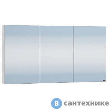 картинка Зеркальный шкаф СанТа Аврора 120 3 фасада НП (700401)