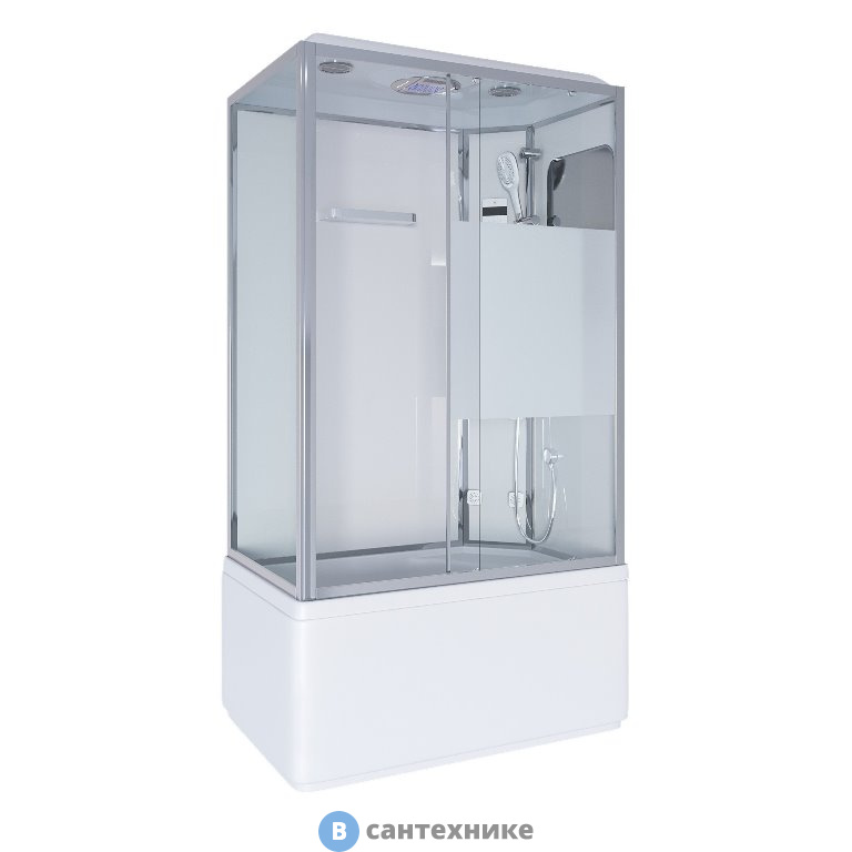 Душевая кабина Niagara NG-307-01 R (1200х800х2200) высокий поддон (50 см)