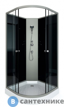 картинка Душевая кабина Arcus S-01G (90x90) тон. стекло, низ. поддон