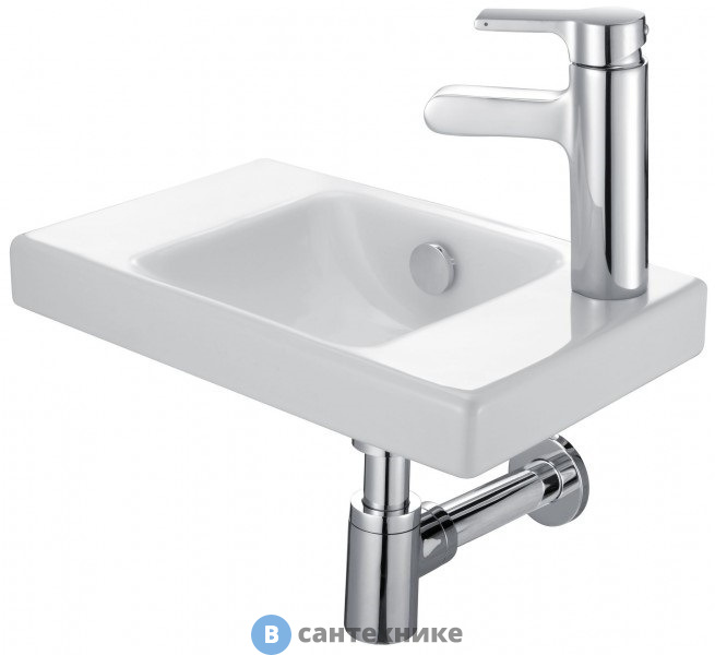 Раковина Jacob Delafon ODEON UP E4799G-00 отв. справа (40х25)