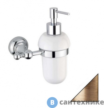 картинка Диспенсер Cezares APHRODITE-SOIS-02-M для мыла подвесной, бронза