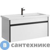 Тумба под раковину Aqwella URBAN 101,5 URB0110W (подвесная, белый)