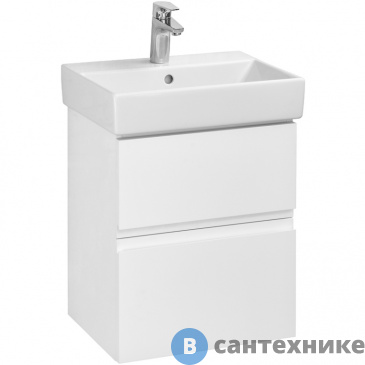картинка Тумба под раковину Roca OLETA 46 A857638501 подвесная, белый матовый