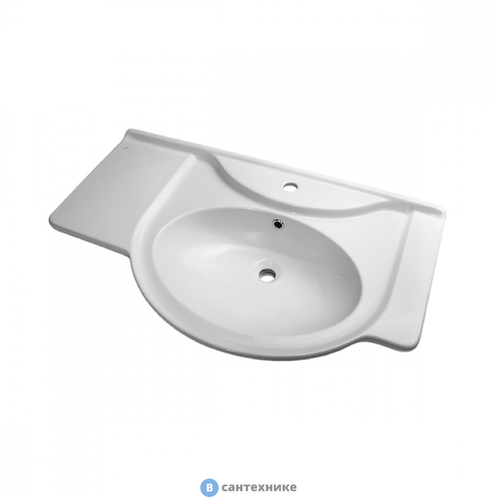 Умывальник Dreja Дрея 90 ECO чаша справа (196817)