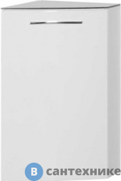 картинка Шкаф De Aqua нижний угловой Тока3 R бел. (167493)