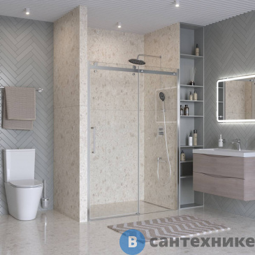 картинка Душевая дверь BelBagno MARINO-2-BF-1-150-C-CR