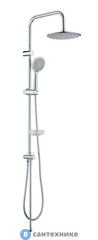 Душевая система Orange S05cr без смесителя, хром