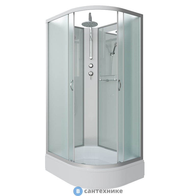 Душевая кабина Niagara NG-33084-14LBKT (1000х800х2000)