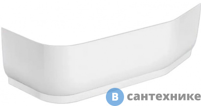 картинка Панель фронтальная VagnerPlast SELENA 147 L BIANCO + крепеж 10 (VPPP15007FL3-04)