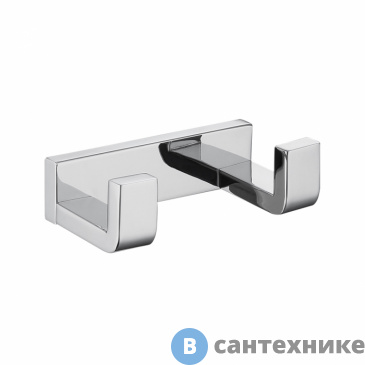 картинка Крючок двойной ABBER Westen AA1750 хром
