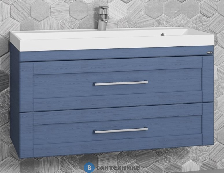 Тумба под раковину СанТа Венера 100 дуб адриатика, подвес. (ум Classic 100) (221019)