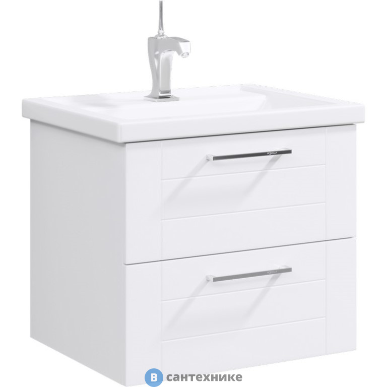 Тумба под раковину Aqwella MANCHESTER 64 MAN01062 (подвесная, белый)