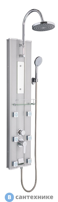 Душевая панель River GURON 10 1200*270 мм