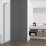 Душевая перегородка Vincea Волк-Ин (Walk-In) VSW-7HA800CLGM, 800*2000, вороненая сталь, стекло прозрачное
