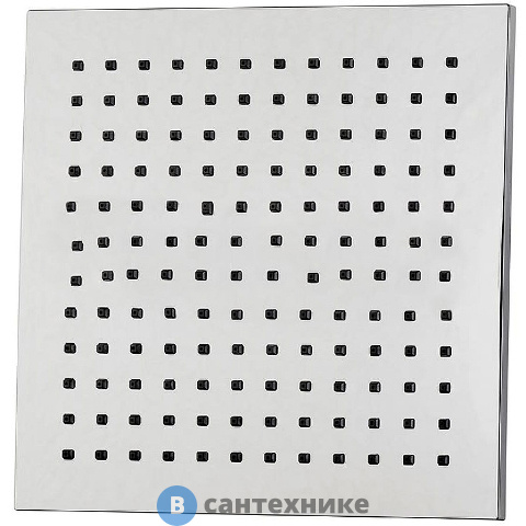 Верхний душ Paini 50CR759TCASQE пластик, квадратный, 200 мм, хром