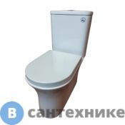 Унитаз-компакт Bolu Vitoria BL-34A2156 T безободковый с сиденьем с микролифтом