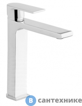 картинка Смеситель AZARIO DELANO для раковины высокий, хром (AZ-15844551)