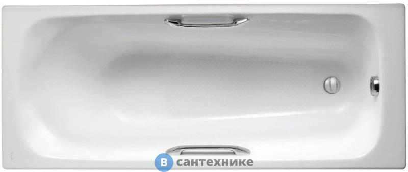 Чугунная ванна Jacob Delafon MELANIE E2935 (160x70), без ножек и сифона