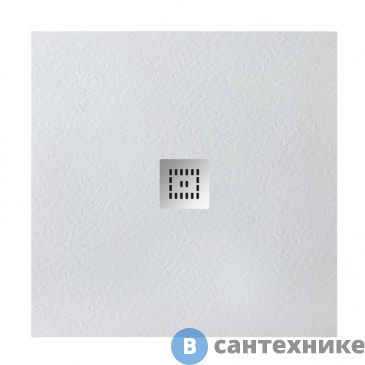 картинка Душевой поддон BelBagno TRAY-MR-UNO-A-90-35-W из искусственного мрамора