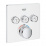 Термостат Grohe 29157LS0 GRT SmartControl для ванны/душа, комплект верхней монтажной части для Rapido SmartBox, квадратная розетка, 3 кнопки управления