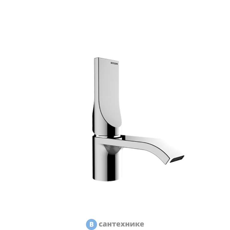 Смеситель Bossini APICE для раковины, однорычажный, высота излива 41 мм, с донным клапаном, хром (E89600.030)