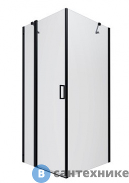 картинка Душевое ограждение Тритон Йота-Блэк, 90х90, квадр, (DK282)
