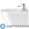 картинка Биде подвесное Duravit D-Neo 370x540 мм, с переливом, с 1 отв под смес., белый (2294150000)