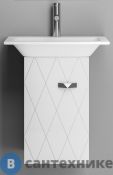 Тумба под раковину SMILE Торус 50, цв. белый 9003, левая
