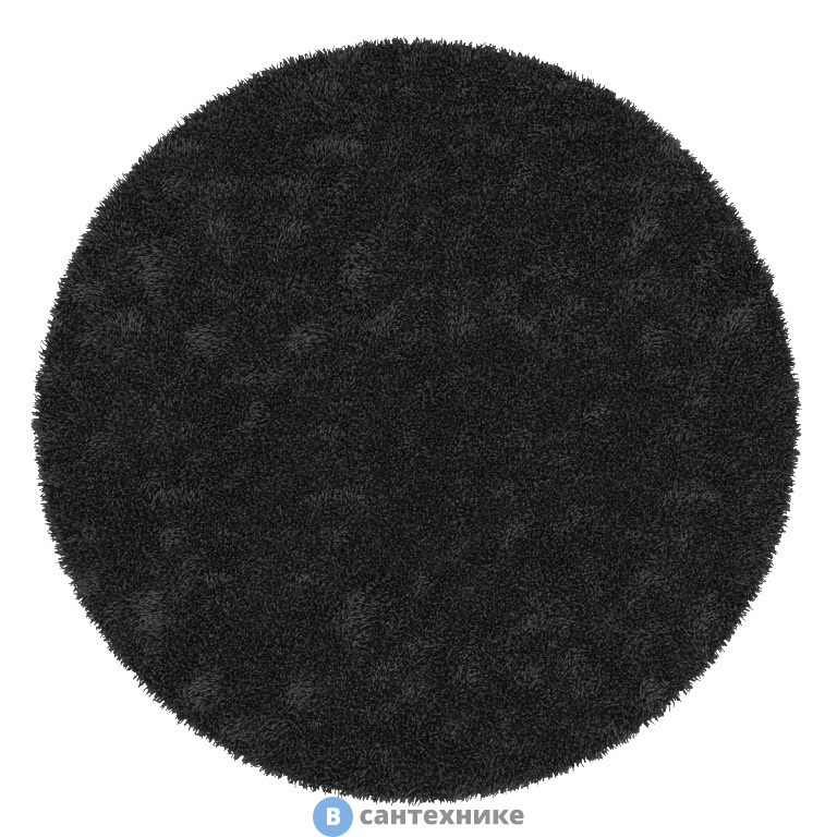 Коврик WasserKRAFT Dill BM-3911 Caviar для ванной комнаты