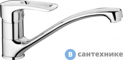 картинка Смеситель Rossinka Silvermix Z40-21 для кухни, хром