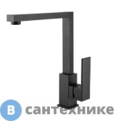 Смеситель M&Z LRN14105 LAUREN 2 для кухни, чёрный матовый