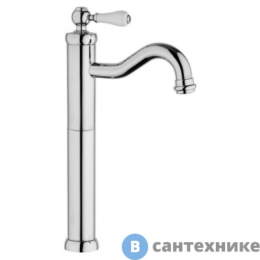 картинка Смеситель Jacuzzi 0TO00488JA00 Tosca для раковины с д/к. высокий, хром