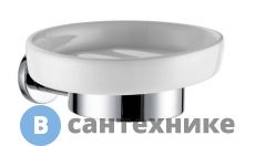 Мыльница AZARIO FORNY керамическая, хром (AZ-88308)