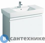 Тумба под раковину Geberit 869100000 RENOVA NR.1 PLAN /92,6х58,6х43,8/ (белый глянец)