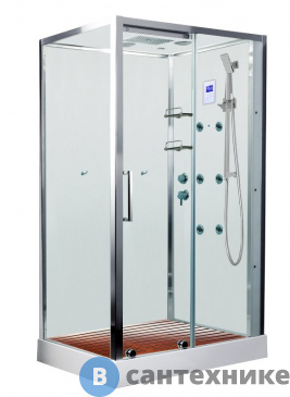 картинка Душевая кабина Acquazzone Viktoria 120SL-L без пара