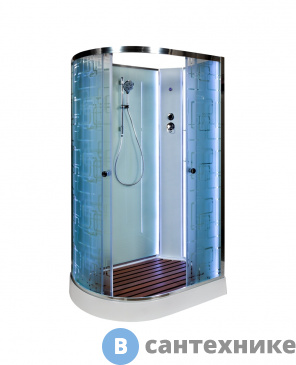 картинка Душевая кабина AvaCan EM2012 N R LED (EM2012RNLED)