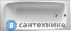 Чугунная ванна Jacob Delafon DIAPASON E2937 б/отв (170x75), без ножек и сифона