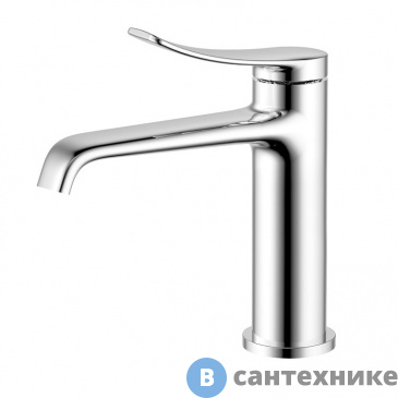 картинка Смеситель AZARIO ABILITY AZ-VQR168331С для раковины без донного клапана, хром