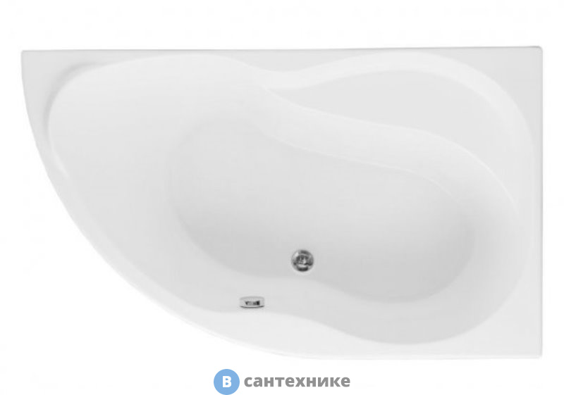 Акриловая ванна Aquanet GRACIOSA 150*90 R к/с29 (205389)